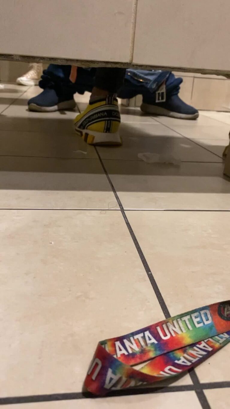Caught Making Out At The Toilets