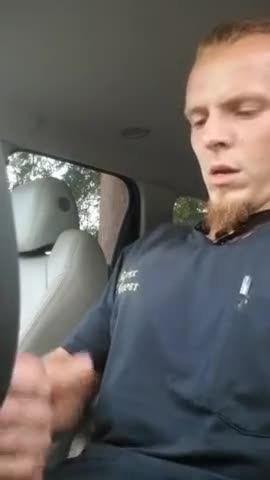 Cum Fountain In Car