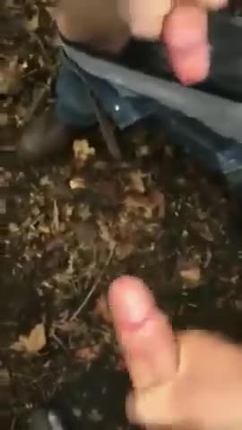 Cum Together In The Woods