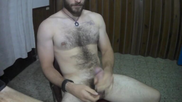 Redneck Puts On A Show Jerks Cums
