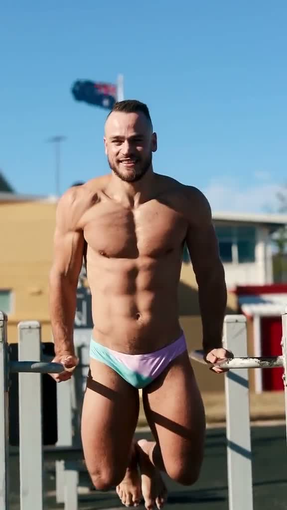 Aussie Jock Speedo Workout