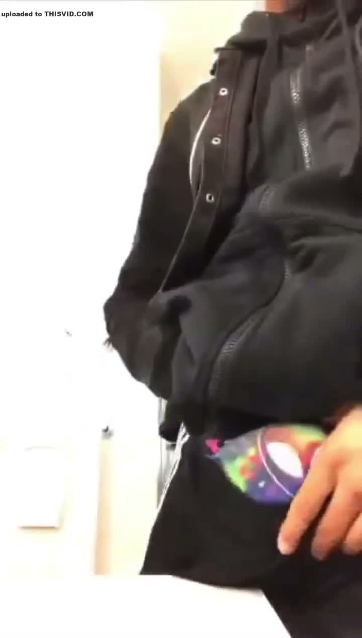 in Flashing His Big Hard Dick